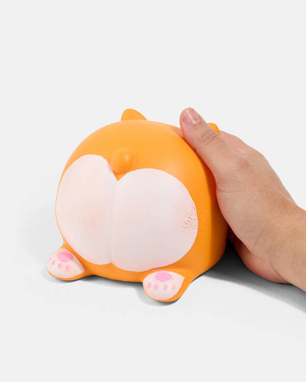 Get It Now Jumbo Corgi Butt Squishy Fidget Toy for Unisex