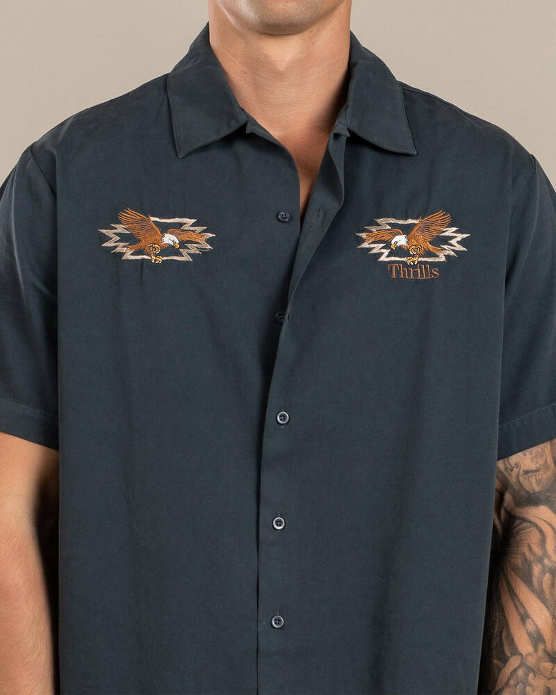 Thrills 1st Grade Service Short Sleeve Shirt for Mens