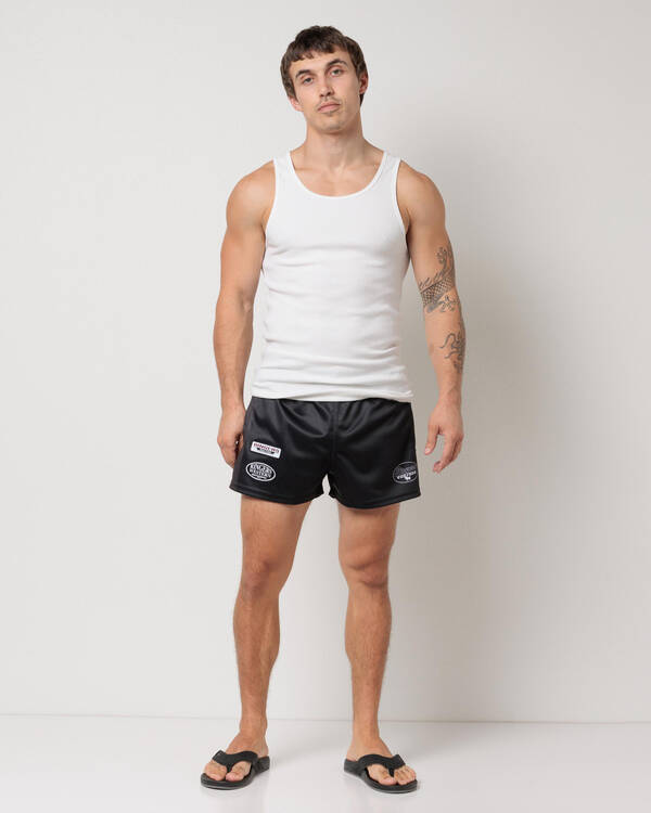 Ringers Western Buckley Footy Shorts for Mens