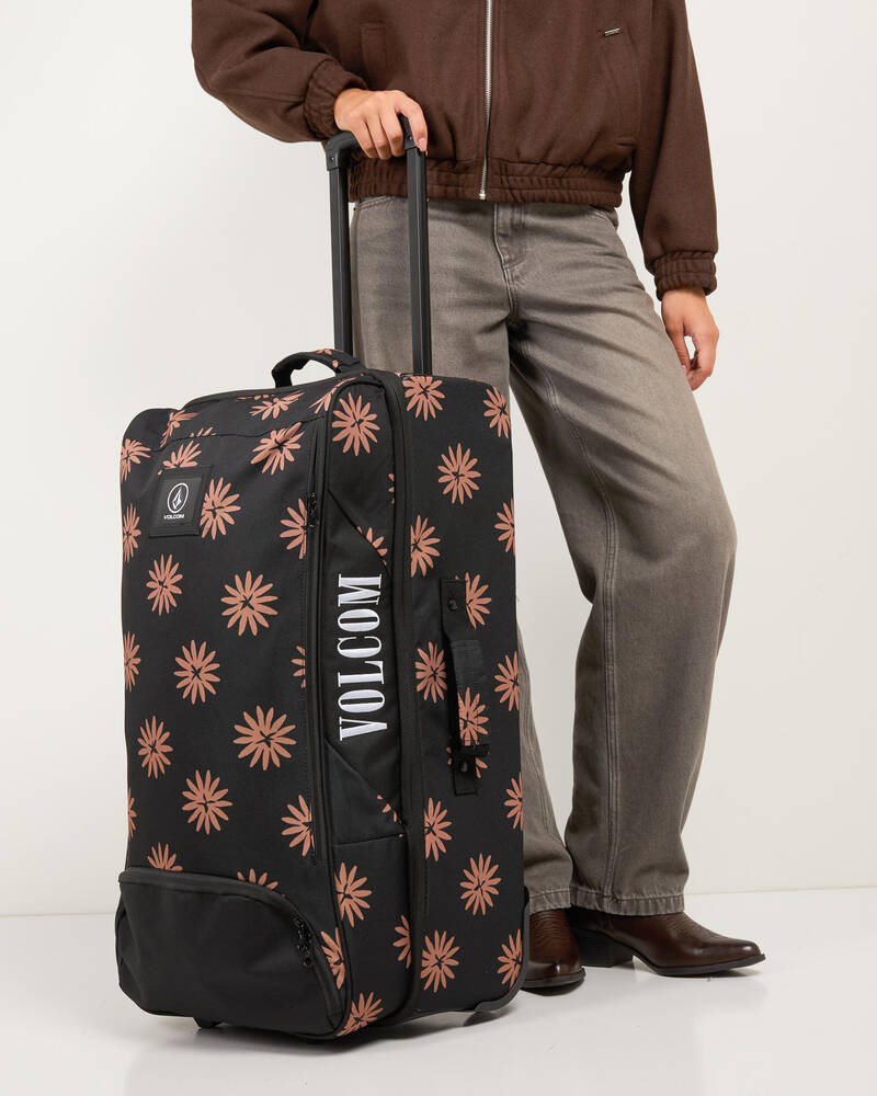 Volcom Patch Attack Large Wheeled Travel Bag for Womens