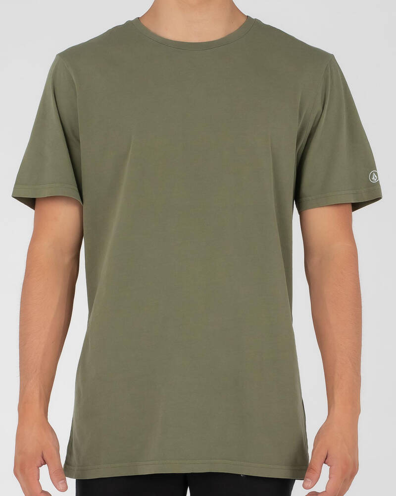 Volcom Wash Solid T-Shirt for Mens