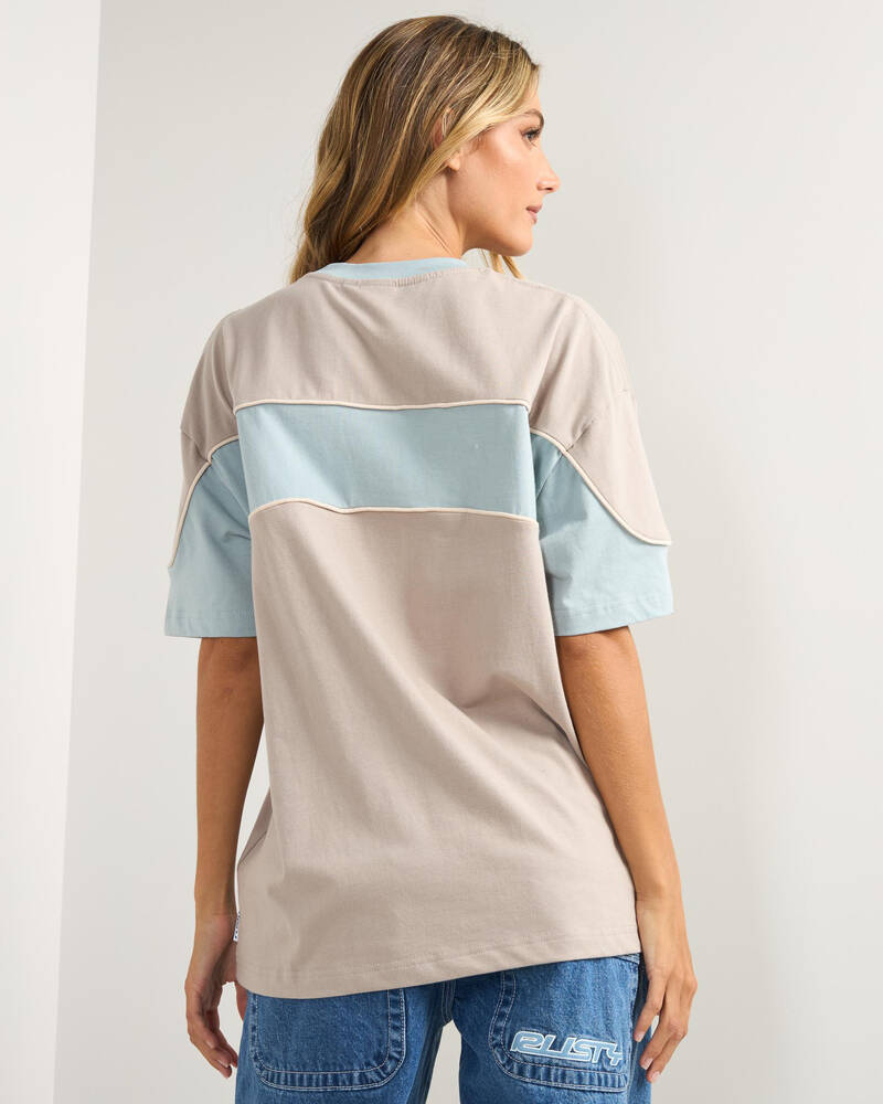 Rusty Kinetic Oversized T-Shirt for Womens