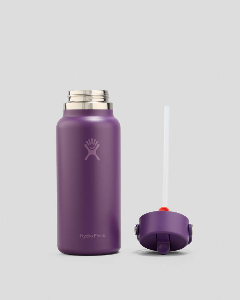 Hydro Flask 32oz Wide Mouth Flex Straw Cap Bottle for Unisex
