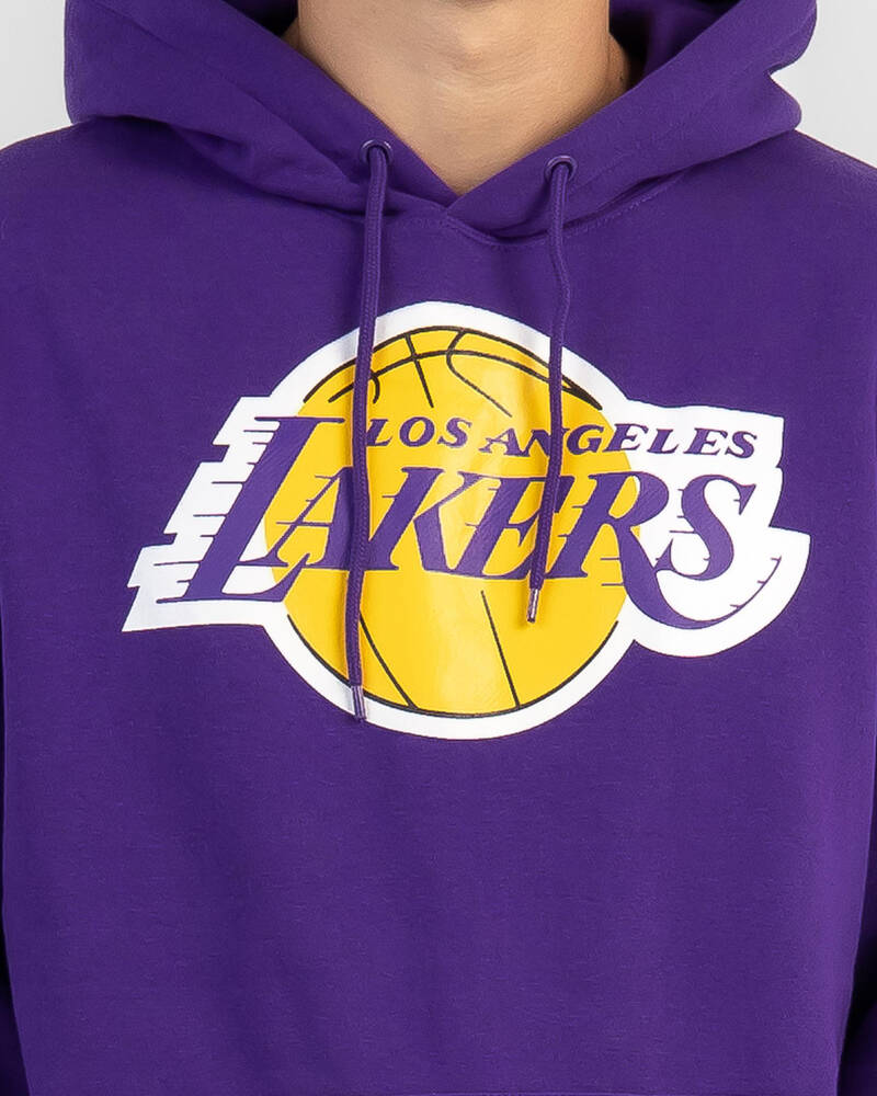 Majestic LA Lakers Logo Hoodie for Mens