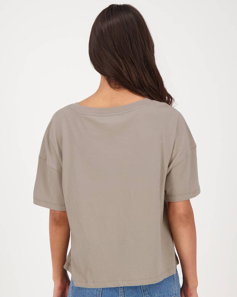 Hurley Jammer Stripe Flouncy T-Shirt for Womens