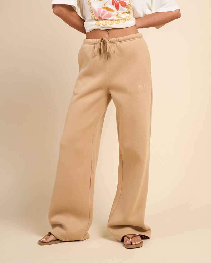 Rhythm Shelly Wide Leg Leisure Pant for Womens