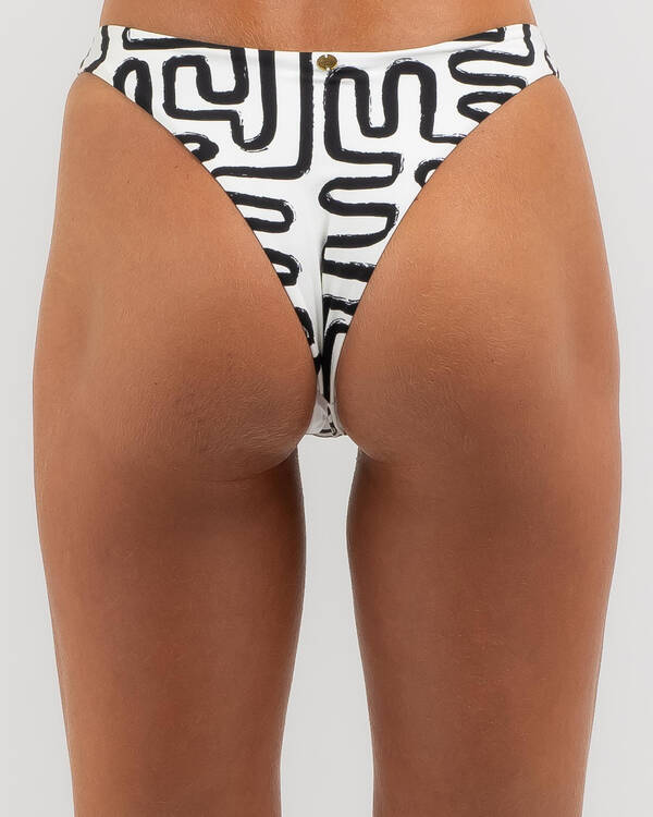 Kaiami Vivian High Cut Bikini Bottom for Womens