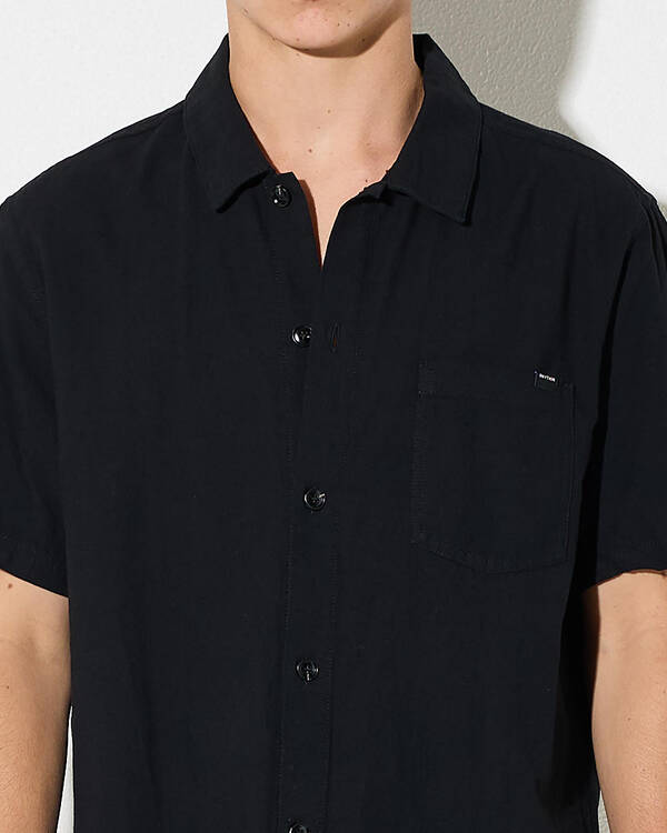 Rhythm Flag Short Sleeve Shirt for Mens