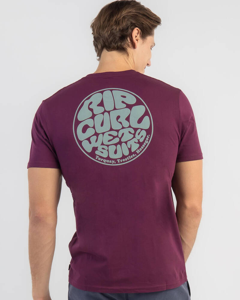 Rip Curl Wetsuit Icon T-Shirt for Mens