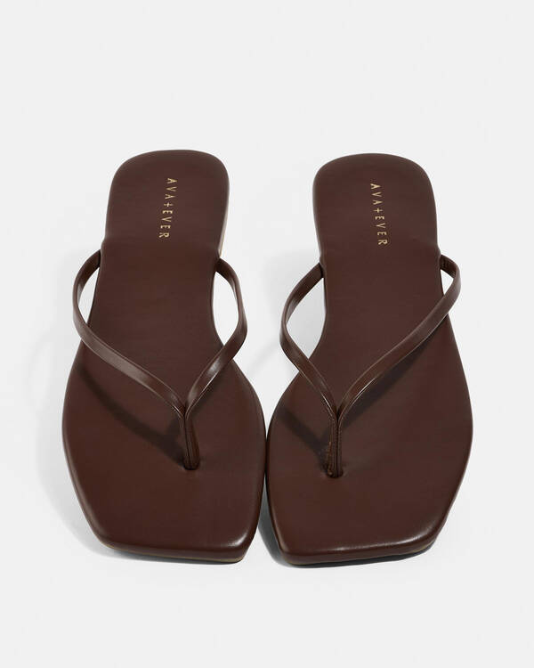 Ava And Ever Gigi Thong Slide Sandals for Womens