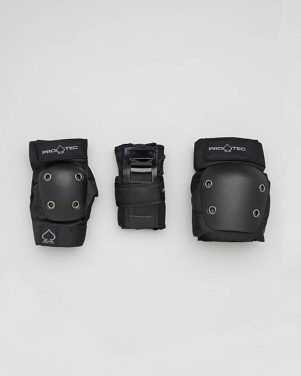 Pro Tec Jnr Black Pads for Unisex