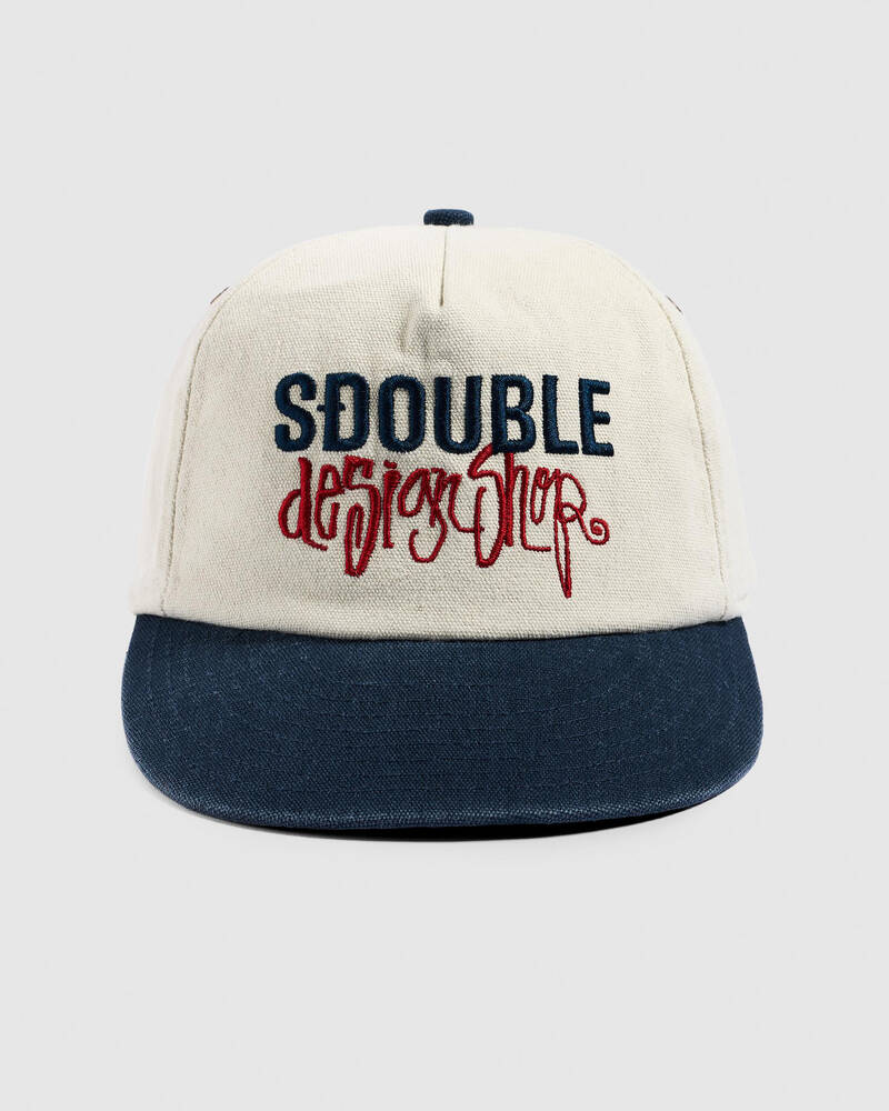 S-Double Funky Ranger Canvas Strapback Cap for Mens