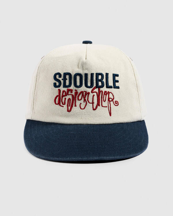 S-Double Funky Ranger Canvas Strapback Cap for Mens