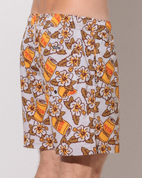 Milton Mango Euphoric Vintage Beach Shorts for Mens image number null