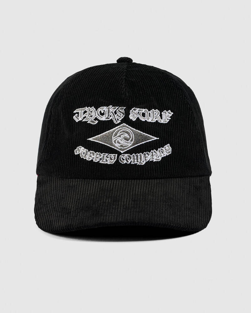 Jacks Wavecrest Cord Five Panel Cap for Mens