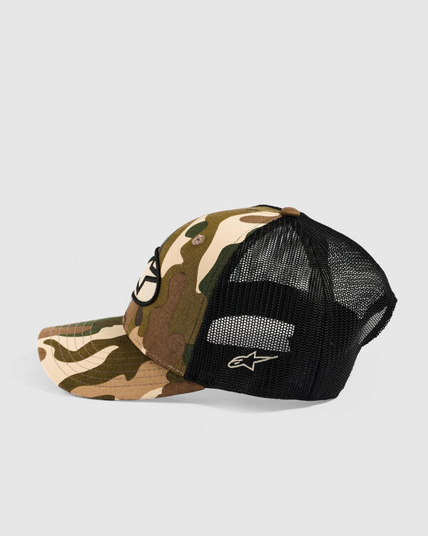 Alpinestars Oblique Camo Trucker Cap for Mens