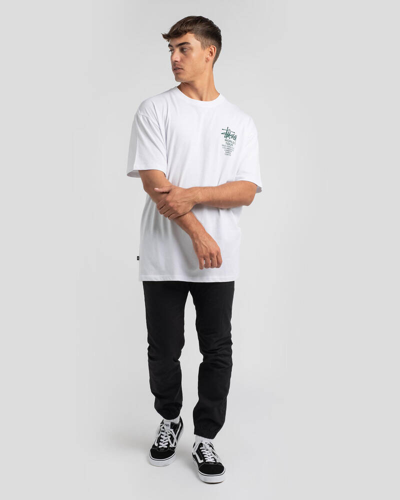 Stussy World Tour T-Shirt for Mens