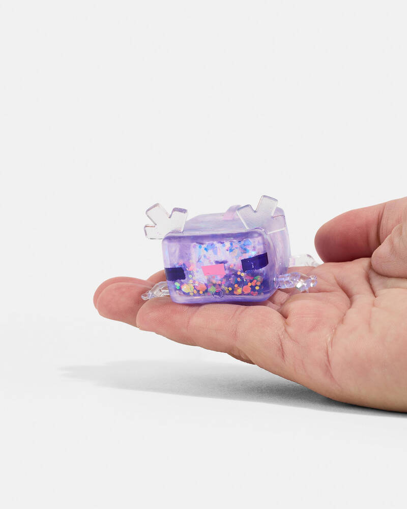Get It Now Axolotl Block Glitter Squishy Fidget Toy for Womens