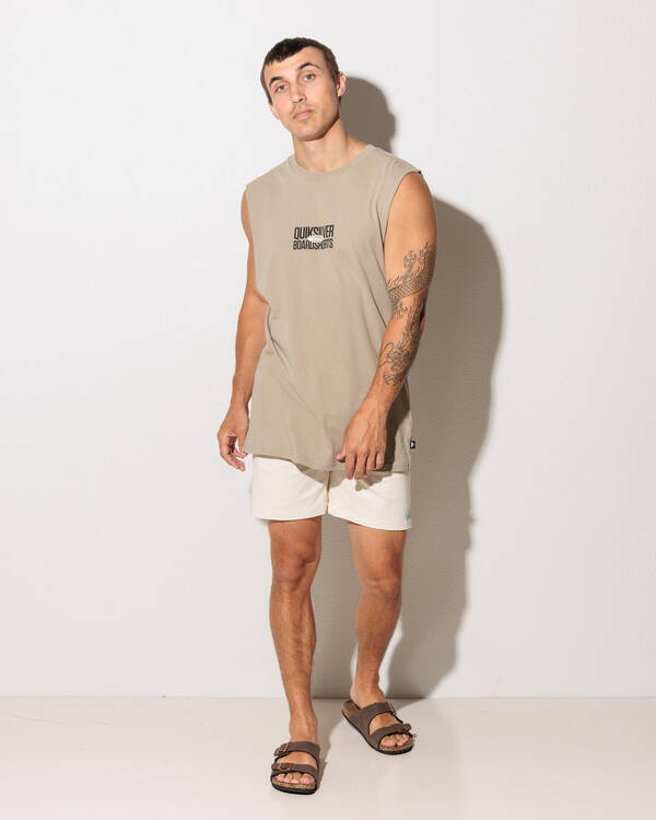 Quiksilver Mega Stack Muscle Tank for Mens