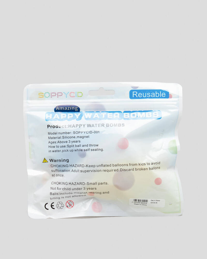 Get It Now Reusable Water Bombs for Unisex