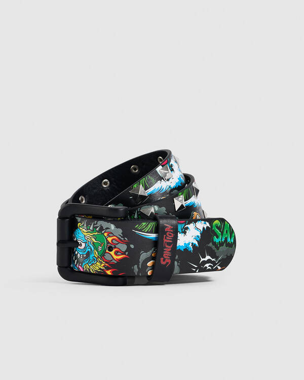 Boys' Monstrous Studded PU Belt