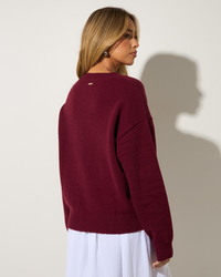 Mooloola Horizon Crew Knit Jumper for Womens image number null