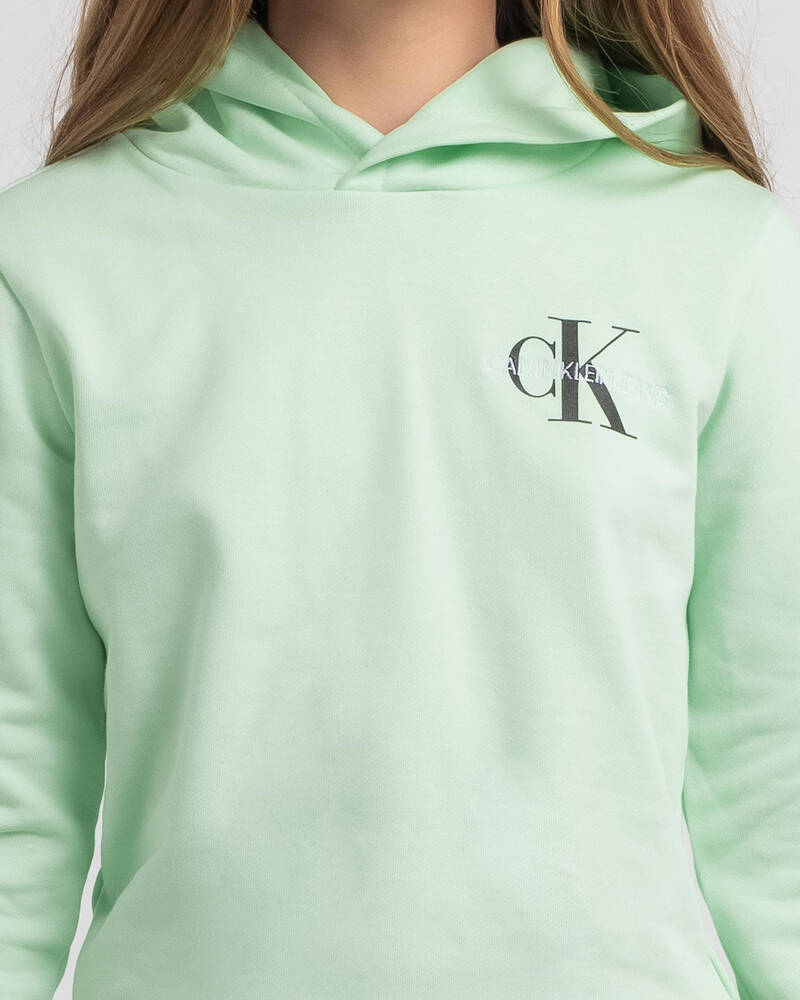 Calvin Klein Girls' Small Monogram Hoodie for Womens