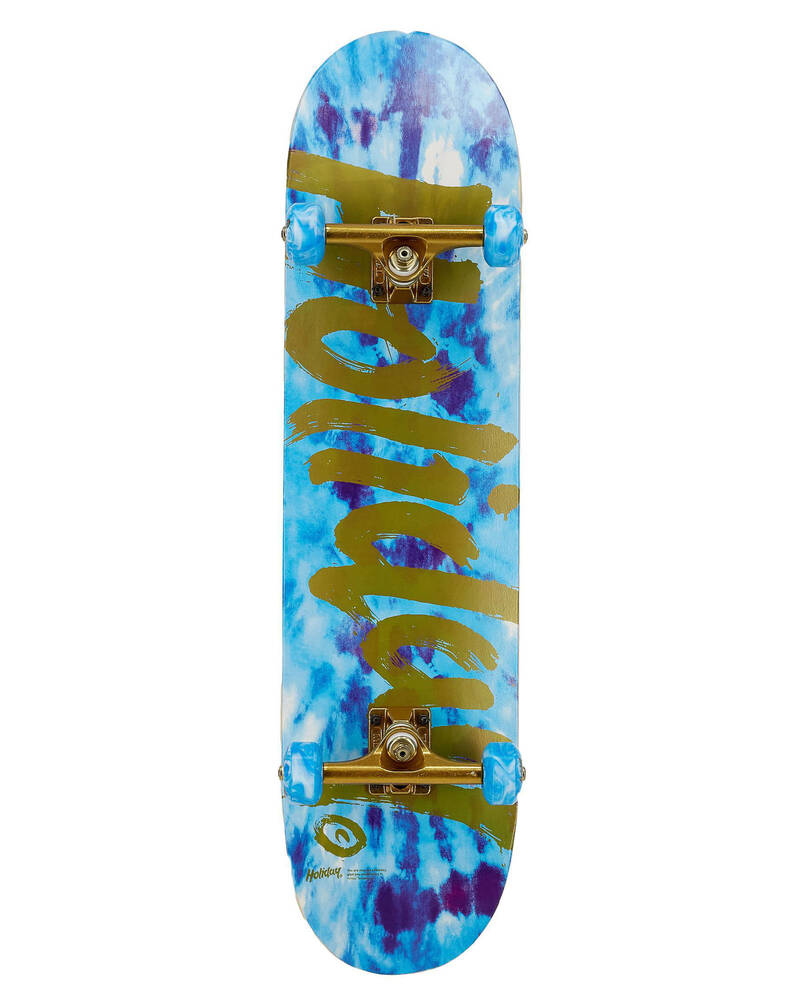 Holiday Skateboards Holiday Tie Dye 8.0" Complete Skateboard for Unisex