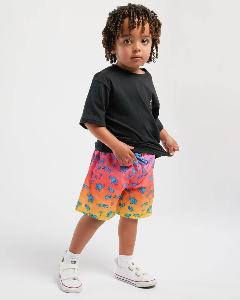 Salty Life Toddlers' Prehistoric Elastic Waist Shorts for Mens