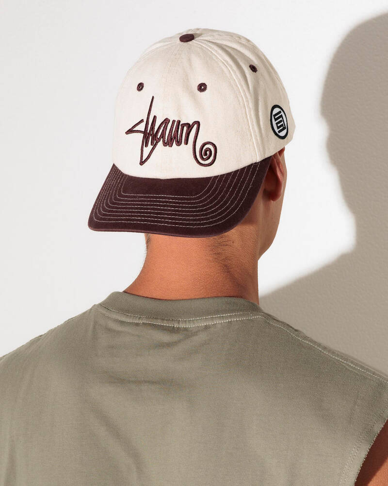 S-Double Shawn Script Strapback Cap for Mens