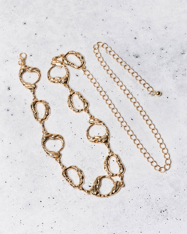 Ava And Ever Leah Chain Belt for Womens