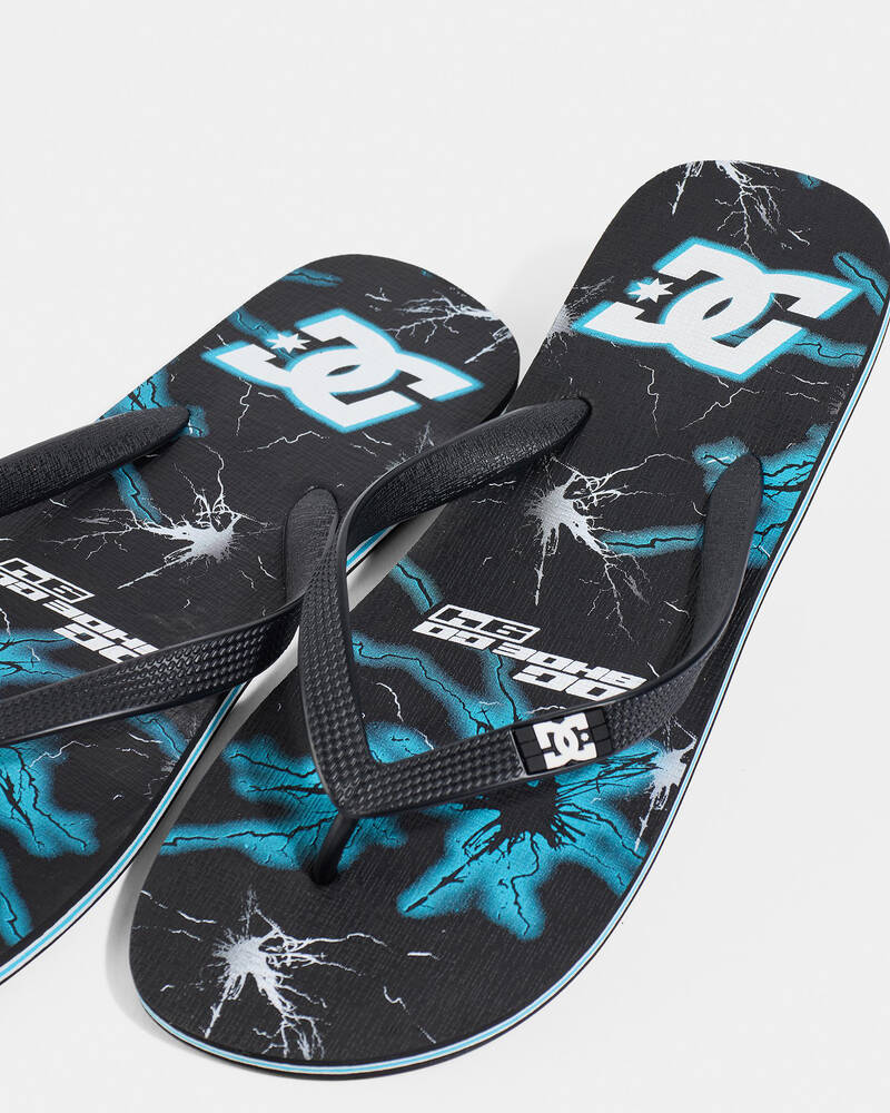 DC Shoes Spray Graffik Thongs for Mens