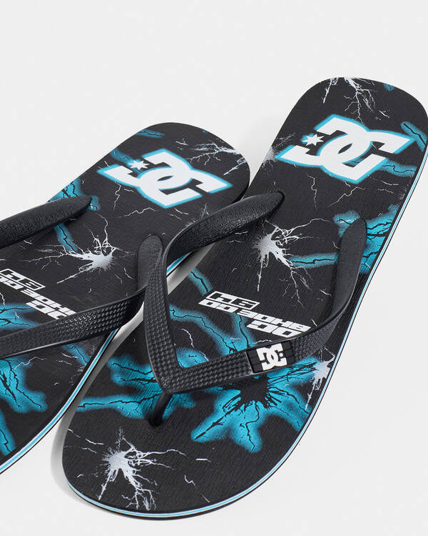 DC Shoes Spray Graffik Thongs for Mens