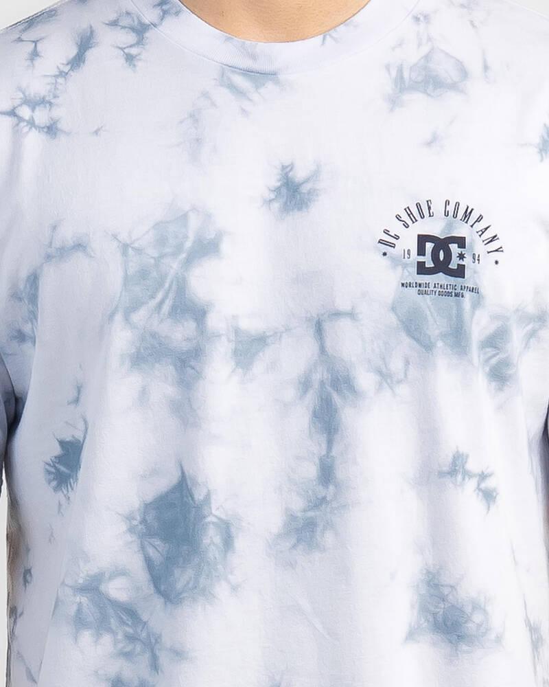 DC Shoes Session Tie Dye T-Shirt for Mens