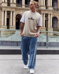 Stussy Glamour Knit Vest for Mens image number null