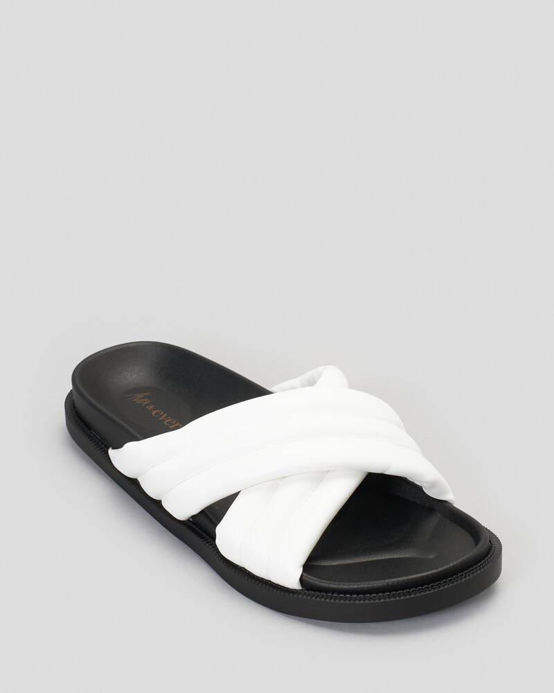 Ava And Ever Santorini Slide Sandals for Womens