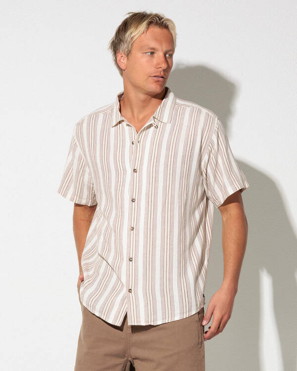 Beat Stripe Short Sleeve Shirt