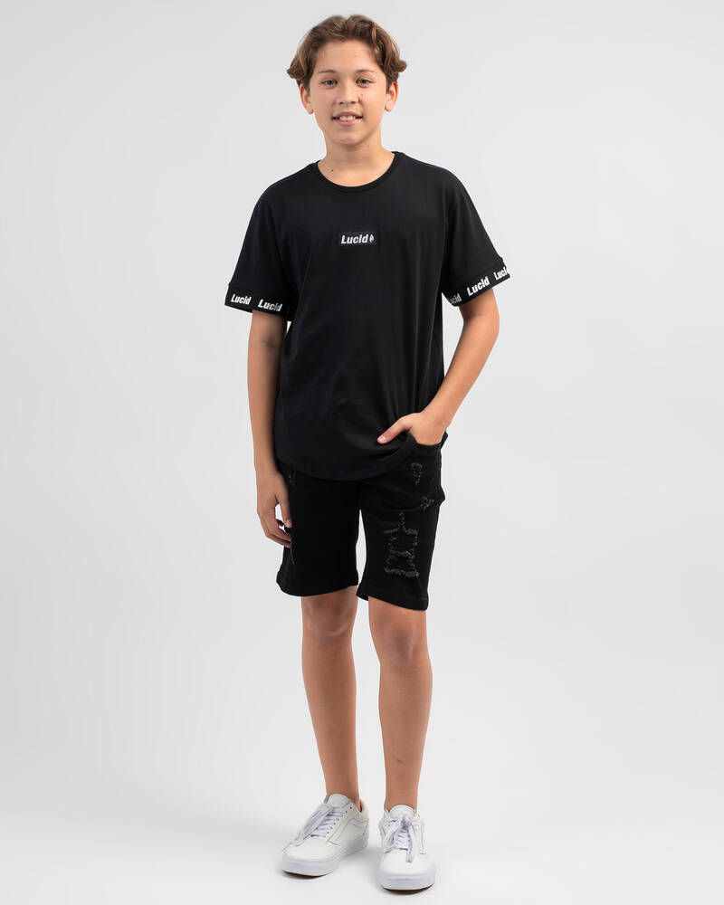 Lucid Boys' Taped T-Shirt for Mens