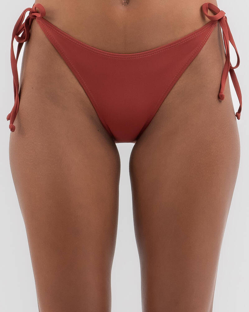 Kaiami Lara Classic Tie Side Bikini Bottom for Womens