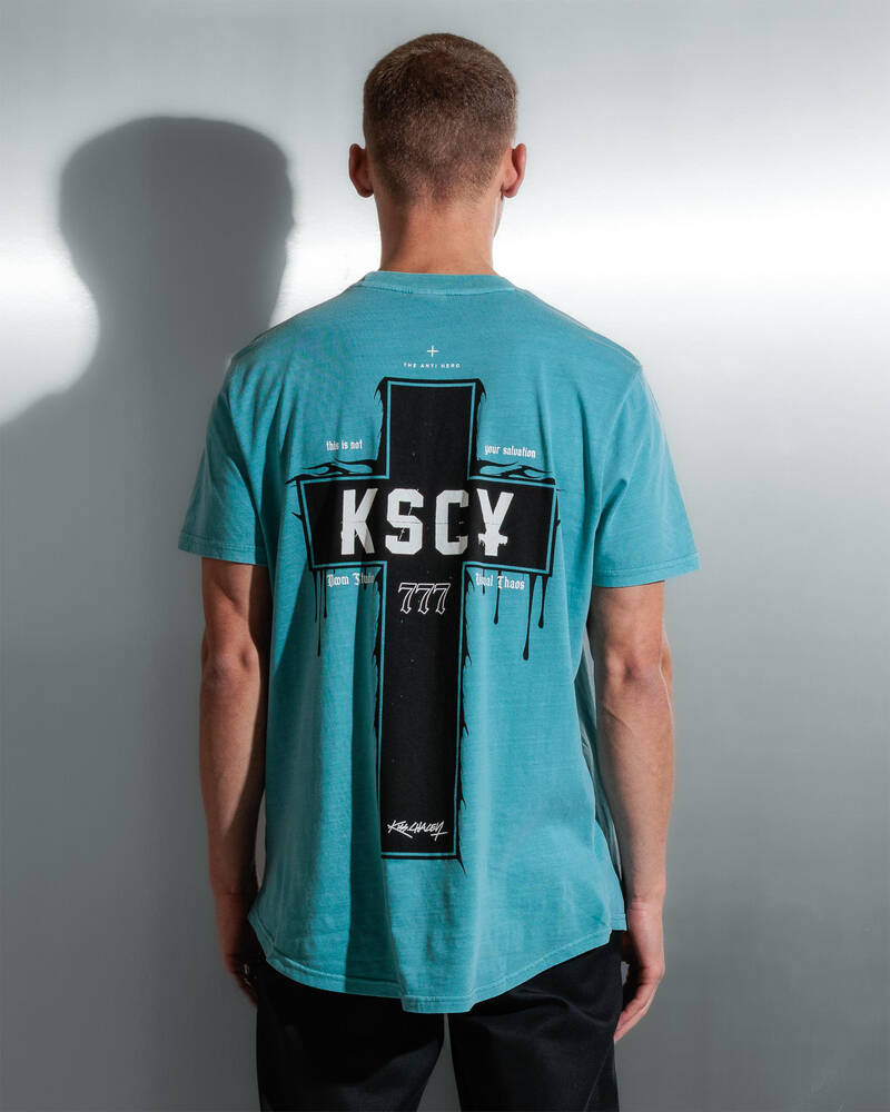 Kiss Chacey Ritualistic Dual Curved T-Shirt for Mens