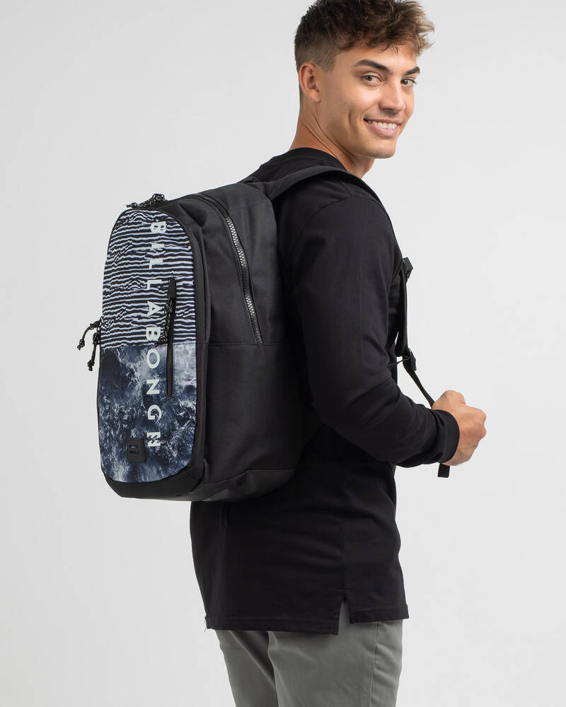 Billabong Norfolk Backpack In Black/white City Beach Australia