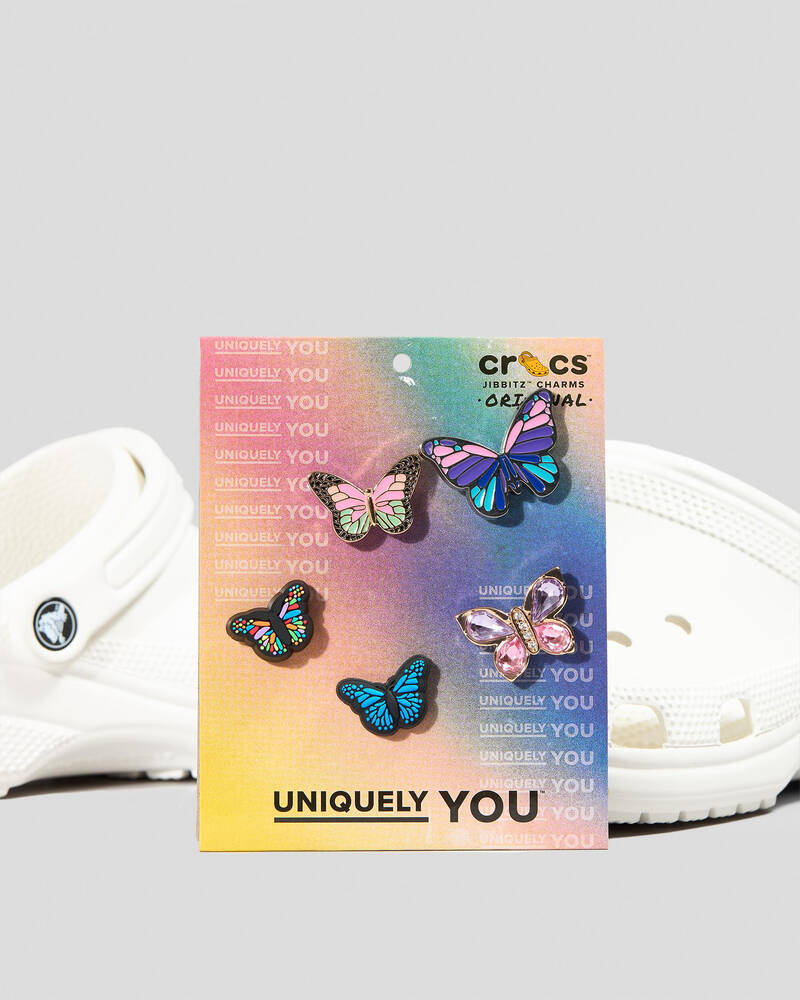 Crocs Butterfly Butterfly Jibbitz 5 Pack for Unisex