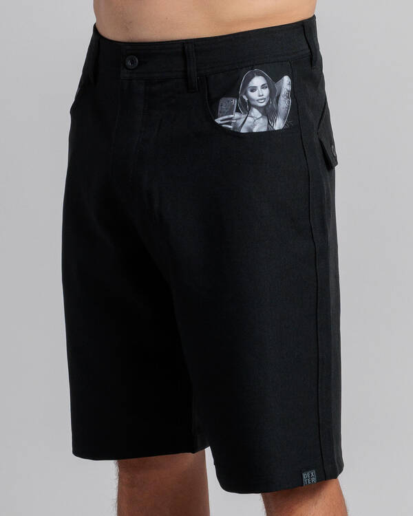 Dexter Burnout Walk Shorts for Mens