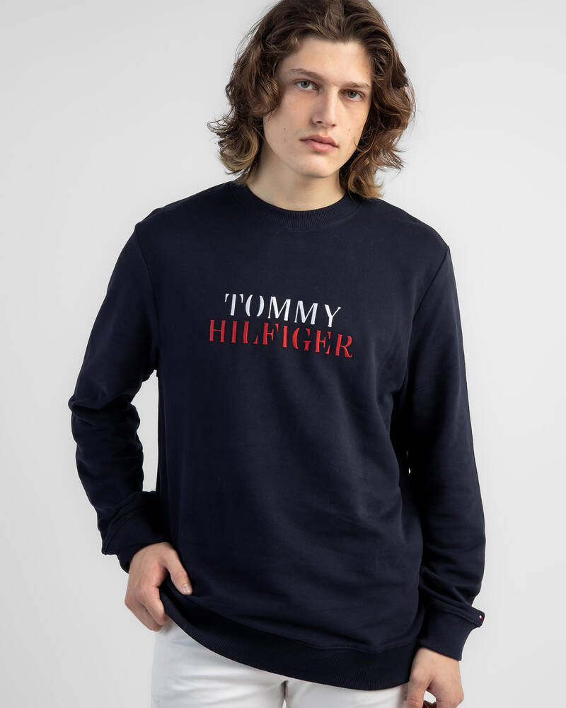 Tommy Hilfiger Track Long Sleeve T-Shirt for Mens