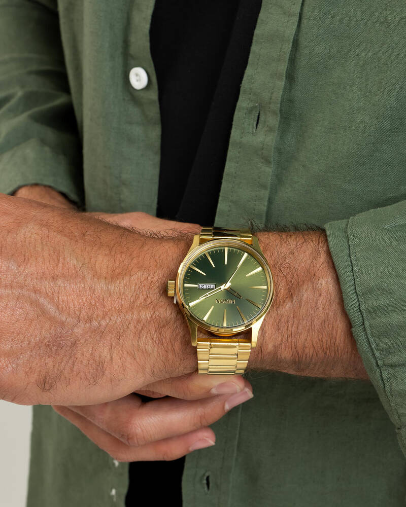 Nixon Sentry Stainless Steel Watch for Mens