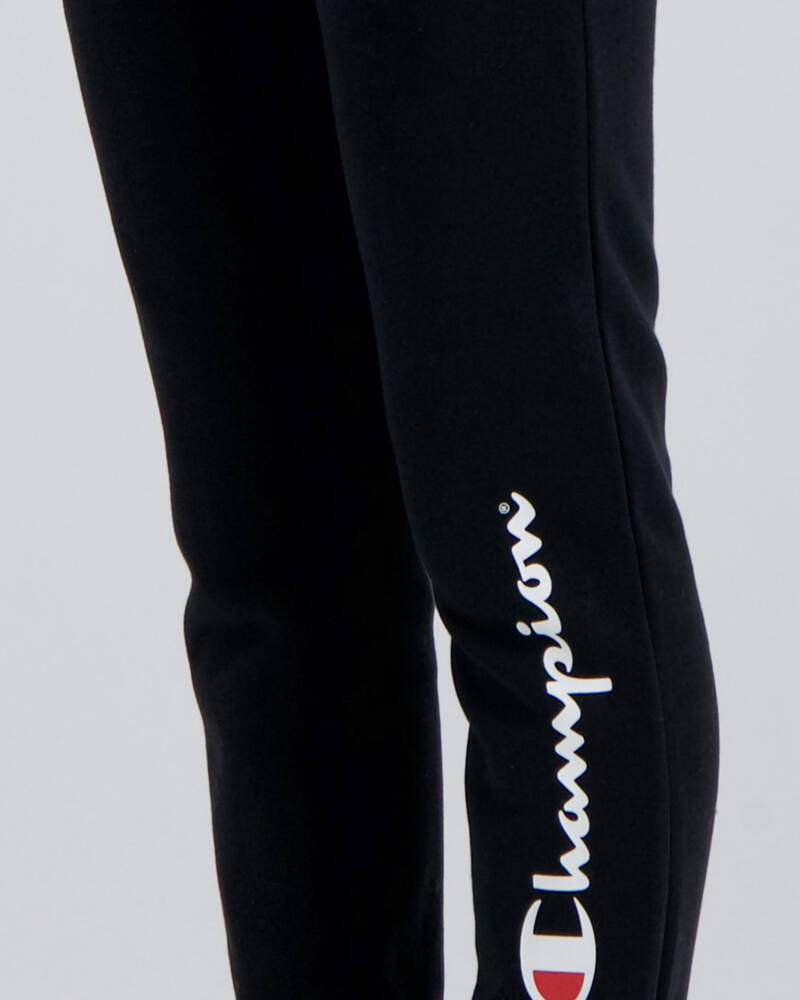 Champion Girls' Logo Track Pants for Womens