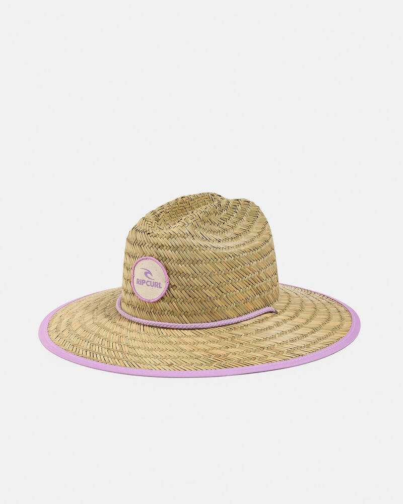 Rip Curl Girls' Mixed Straw Sun Hat for Unisex