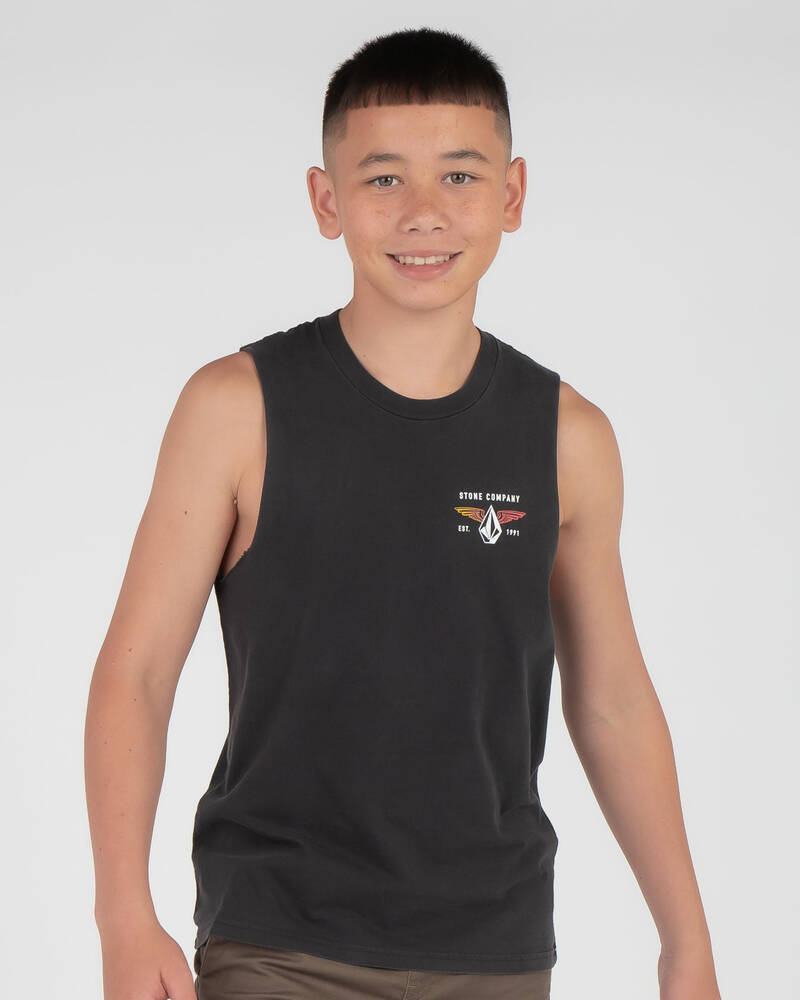 Volcom Boys' Ether Muscle Tank for Mens