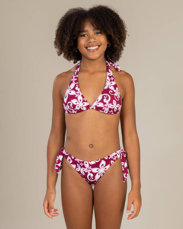 Topanga Girls' Lucy Triangle Bikini Set for Womens