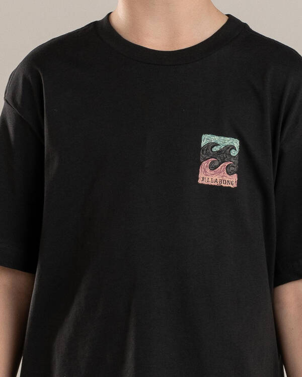 Billabong Boys' Crayon Wave T-Shirt for Mens